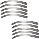 Poign�e de meuble - folaya - lot de 10 - chrom� - alliage de zinc - mod�le moderne