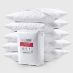 Prot�ge oreiller - homescapes - lot de 10 - poly coton - 50 x 75 cm - hypoallerg�nique