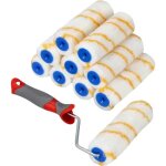Lot de 10 rouleaux de peinture avec manche en caoutchouc - pour travaux de peinture et de rénovation ... Lot de 10 rouleaux de peinture avec manche en caoutchouc - pour travaux de peinture et de rénovation ...