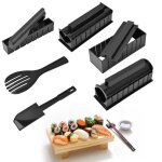 Lot de 10 sushi kit - diy set moules  sushi kit sushi adapt aux dbutants