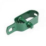 Lot de 10 tendeurs en acier galvanis plastifi n2 pour fil de grillage ou autre - vert - linxor