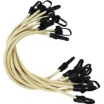 Lot de 10 tendeurs sandows scuriss et norms - beige - linxor