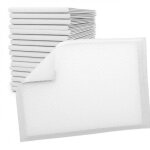 Lot de 100 alèses jetables imperméables - 60 x 90 cm - blanc - vivezen Lot de 100 alèses jetables imperméables - 60 x 90 cm - blanc - vivezen