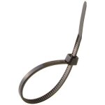 Lot de 100 collier serre - c�ble - profile - 100x2. 5mm - noir