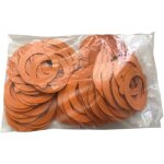 Lot de 100 rondelles � bocaux fruits et l�gumes - hutchinson - 85 mm - 90 x 68 x 25 mm