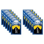 Lot de 12 blisters x 1 pile plate zinc - carbon superlife 4. 5v 3r12