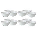 Lot de 12 bol de service bols � soupe bols � dessert - � 12 cm - juanio