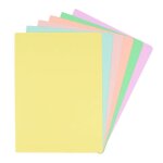Sous - chemises - mp - lot de 12 - couleurs pastel - mixte - papier
