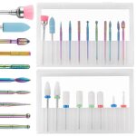 Lot de 18 embouts de ponceuse à ongles en céramique specool pour manucure professionnelle Lot de 18 embouts de ponceuse à ongles en céramique specool pour manucure professionnelle