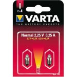 Lot de 2 ampoules pour lampe de poche argon  vis 742 - 225 v - 0. 25 a