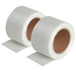 Lot de 2 bandes grillages adhsives semin pour raliser les joints des plaques de pltre en association ...