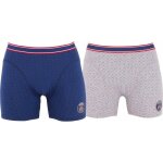 Boxers - paris saint germain - lot de 2 - taille enfant - 95% coton - lavable en machine Boxers - paris saint germain - lot de 2 - taille enfant - 95% coton - lavable en machine