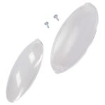 Lot de 2 cache lampes hotte 50248796000 faure zanussi scholtes beko roblin ariston hotpoint arthur martin ...