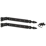 Lot de 2 charnières de porte kotarbau charnière de porte ferrure de construction robuste charnière en ... Lot de 2 charnières de porte kotarbau charnière de porte ferrure de construction robuste charnière en ...
