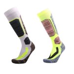 Lot de 2 chaussettes de ski adulte homme - femme randonne alpinisme epaisses chaud respirant humidifuge ...