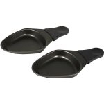 Lot de 2 coupelles ovales - tefal - raclette accessimo - revtement anti adhsif - bleu