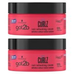 Lot de 2 curlzs cr�me boucles coiffante - 200ml