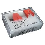 Lot de 2 diamants ion ict04 - rs - aiguilles de remplacement pour tourne - disque ion