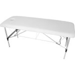 Lot de 2 draps - housses pour table de massage - flanelle - blanc - vivezen Lot de 2 draps - housses pour table de massage - flanelle - blanc - vivezen