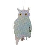 Lot de 2 effaroucheur holographique - ribimex - 42cm - hibou