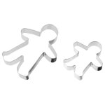 Lot de 2 emporte - pices en forme de bonhomme en pain dpices zenker emporte - pices