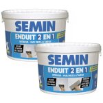 Lot de 2 enduits 2 en 1 multifonctions semin - joint et lissage de la plaque de pl�tre - int�rieur - ...