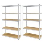 Lot de 2 tagres mtal xxl grand modle - hauteur 2m20 largeur 1m20 - charges trs lourdes - 5 plateaux ...