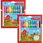 Feutre de coloriage - stabilo - trio jumbo - lot de 2 - pointe extra - large - mixte Feutre de coloriage - stabilo - trio jumbo - lot de 2 - pointe extra - large - mixte
