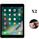 Lot de 2 films protection pour apple ipad pro 2017 - 105 pouces - protecteur ecran en plastique resistant ...