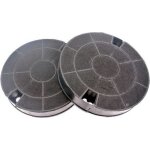 Lot de 2 filtres charbon type 29 chf029 (91929 - 957) - hotte - whirlpool ikea whirlpool bauknecht ariston ...
