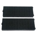 Lot de 2 filtres a charbon hotte rosieres rbs93in rhv93