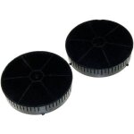 Lot de 2 filtres charbon pour hotte whirlpool - ariston hotpoint - elica - indesit - scholtes - turboair ...