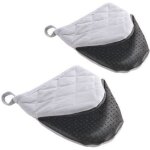 Lot de 2 gants / manique - metaltex - antid�rapants - protection thermique - r�sistant � 250�