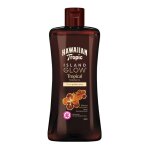 Lot de 2 - hawaiian tropic huile de bronzage island glow