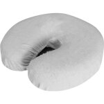 Lot de 2 housses de protège têtiere pour table de massage - flanelle - blanc - vivezen Lot de 2 housses de protège têtiere pour table de massage - flanelle - blanc - vivezen