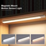 Lampe led - sans fil - rechargeable usb - dtecteur de mouvement - 3 modes dclairage - 10 cm