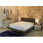 Lot de 2 matelas orthopdiques 90x190 x 22 cm + 2 oreillers mmoire + 2 alses - trs ferme - face hiver ...