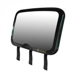 Lot de 2 miroirs voiture pour b�b� 2 en 1 avec sangles amovibles pour jouets ou accessoires - monsieur ...