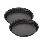 Lot de 2 moules � quiche lorraine 28 cm zenker sp�cial countries