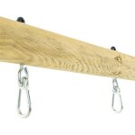 Lot de 2 mousquetons - tp toys - pour balan�oire - m�tal