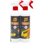 Lot de 2 nettoyants vitres pyrofeu pour cheminée insert et poêle - 500ml Lot de 2 nettoyants vitres pyrofeu pour cheminée insert et poêle - 500ml