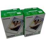 Lot de 2 packs de 2 x10 instax film mini