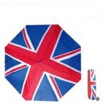 Parapluie - union jack - lot de 2 - manuel - pliable - impermable