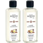 Lot de 2 parfums lampe berger poussière dambre Lot de 2 parfums lampe berger poussière dambre