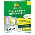 Lot de 2 pi�ges � mites vestimentaires - home defense - efficace 3 mois - esth�tique et sans odeur