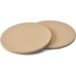 Lot de 2 pierres  pizza 245 cm napoleon pour tous barbecues