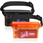 Lot de 2 pochette tanche tlphone portable sacoche smartphone impermable sac bananebanane waterproof ...
