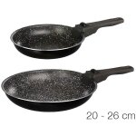 Lot de 2 poles pierre 20 et 26 cm + poigne amovible secret de gourmet