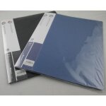 Porte vue - non spcifi - lot de 2 - 40 pochettes - 80 vues - couleurs bleu et noir