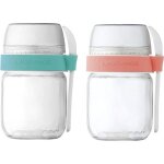 Lagrange lot de 2 pots en verre pour yaourtière - 440402 Lagrange lot de 2 pots en verre pour yaourtière - 440402